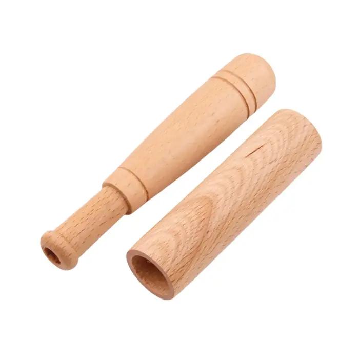 Sifflet appel sanglier en bois - Appareil sonore chasse portable pour attirer sangliers et gibier