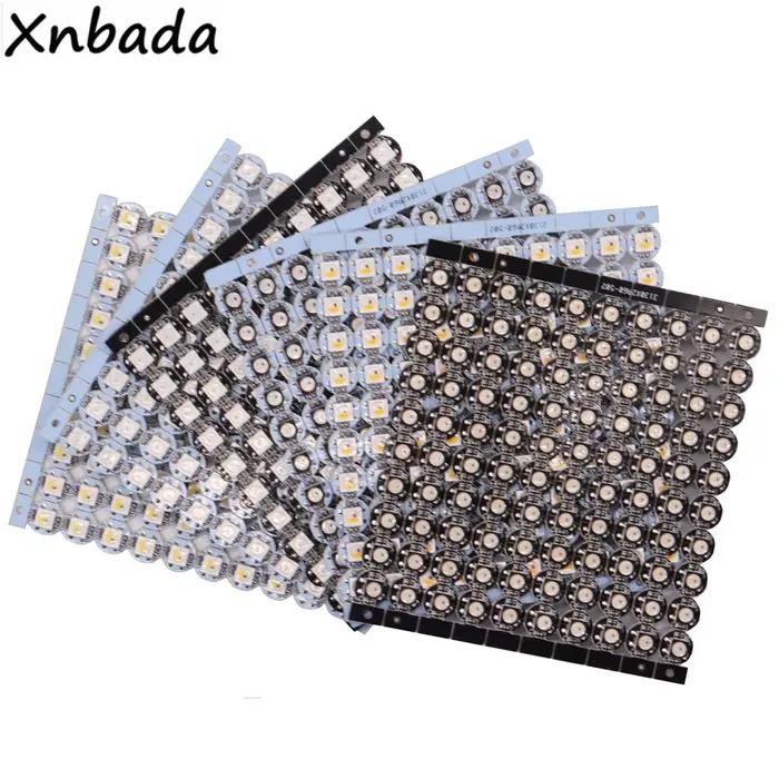 Panneau de dissipateur de chaleur, 4 broches WS2812B WS2812 500 rvb WS2811 IC SK6812 RGBW intégré DC