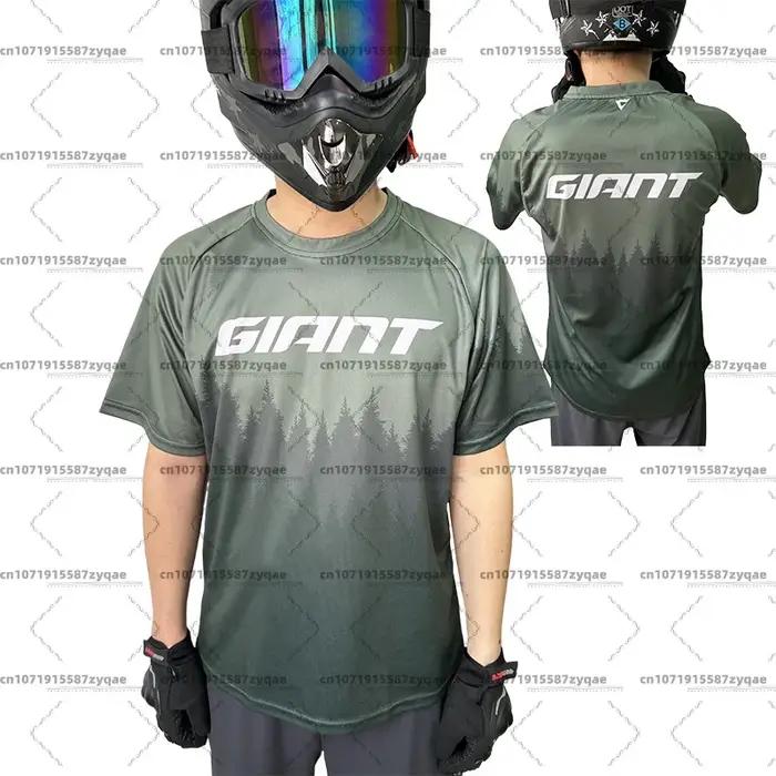 Maillot de Motocross géant vtt pour hommes, T-shirt de descente à tir réel, maillot à manches longues BMX vtt occasions spéciales