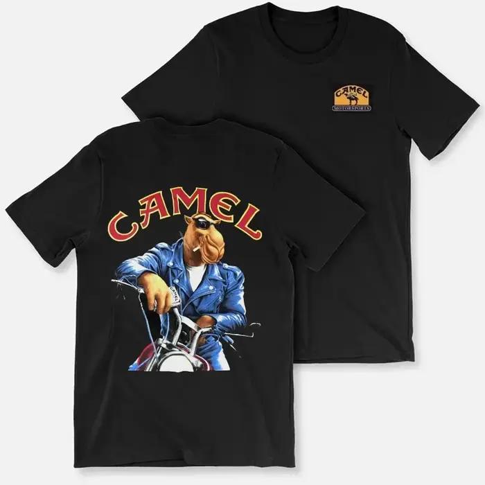 T-shirt Rétro Cigarettes Camel en Coton Vintage