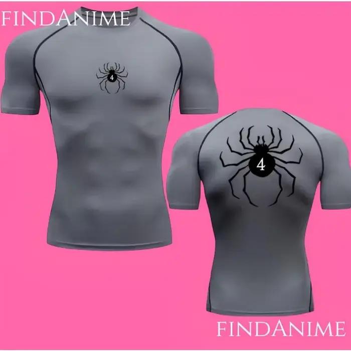 T-shirts de compression Spider