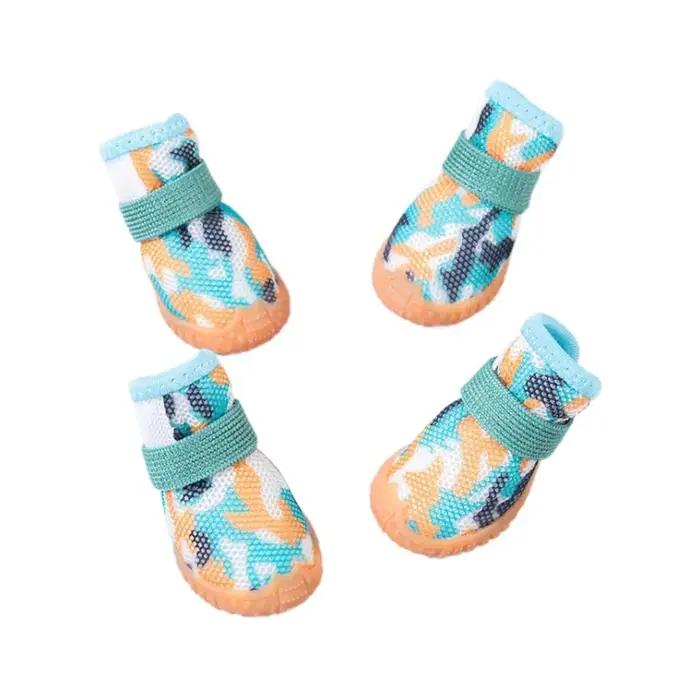 Chaussures en maille respirante pour chiots