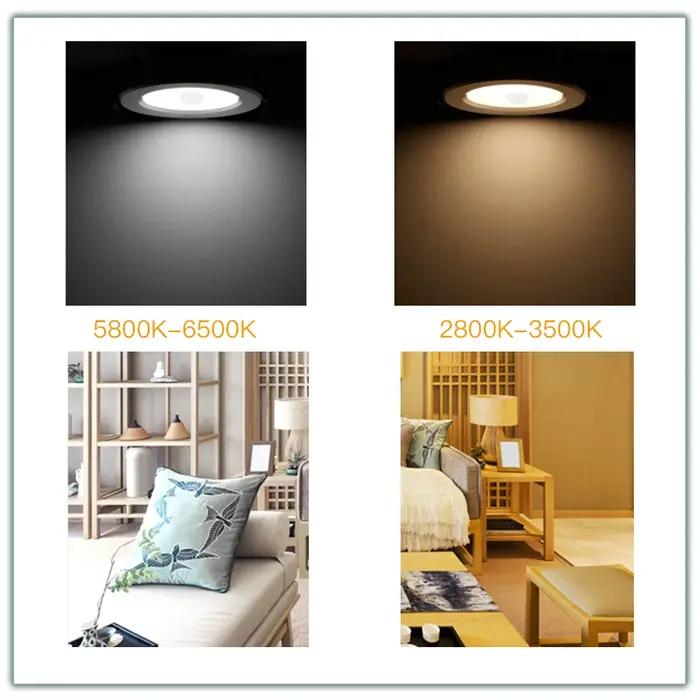 PIR capteur de mouvement Spot LED Downlight Lamparas 5W 10W 15W 20W maison intelligente LED Spot pou