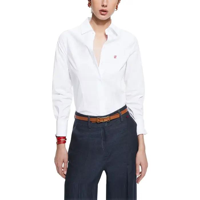 Vêtements pour femmes CH - Chemise blanche boutonnée