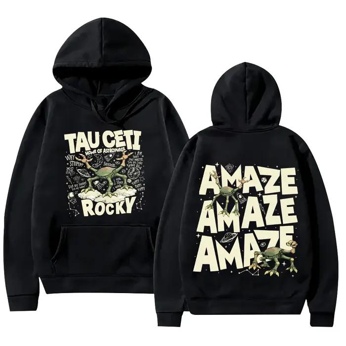 Sweat-shirts Project Hail Mary Rocky Tau Ceti Home of Astrophage avec imprimé de dessin animé, cadea