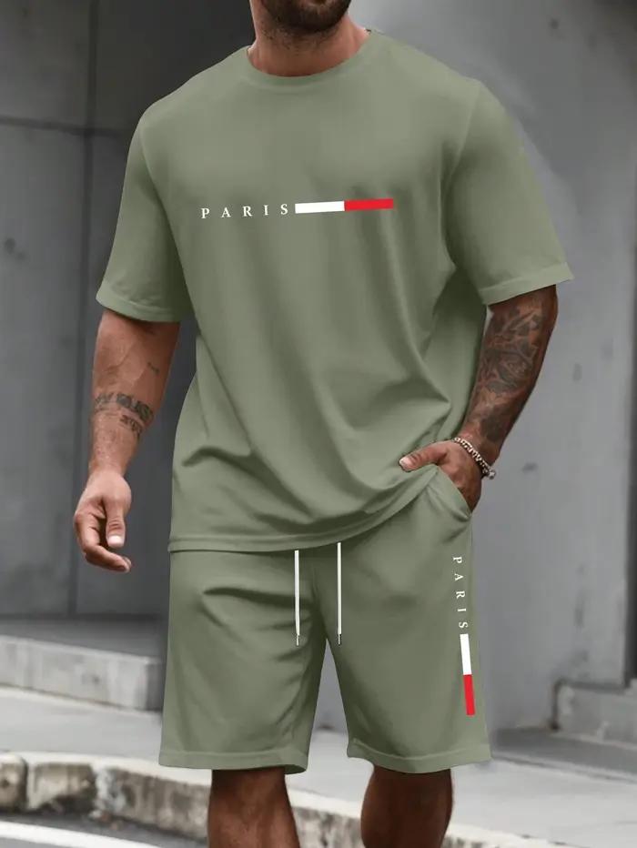 Survêtement pour homme 2 pièces Ensemble de vêtements de sport