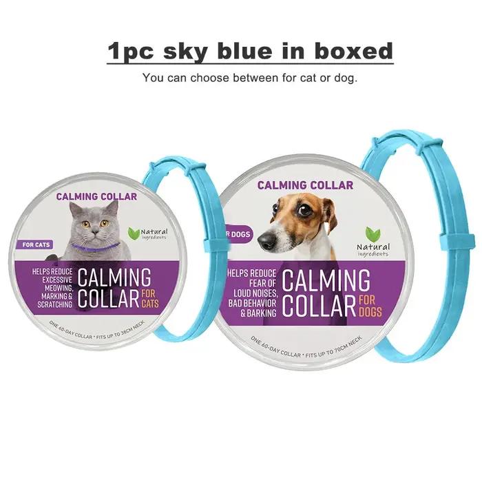 Collier apaisant efficace et sûr pour chats et chiens