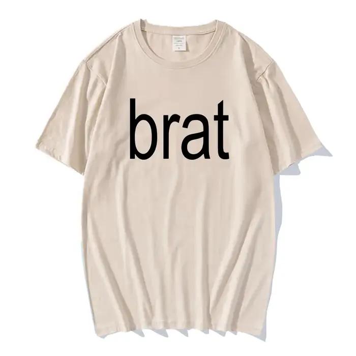 Charmovies-Économie Shygirl pour hommes et femmes, XCX avec invité spécial, Album Brat, Vêtements rétro, Streetwear esthétique unisexe, Économie en coton