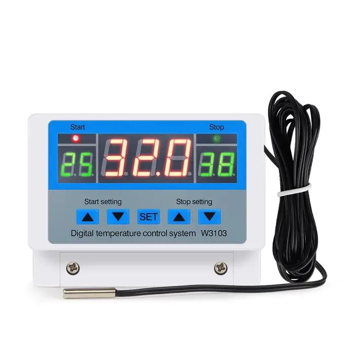 Contrôleur de température numérique 220V Max 5000W Thermostat