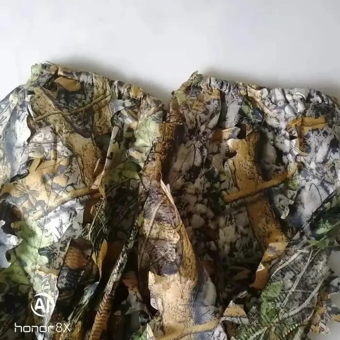 Hommes femmes en plein air Ghillie costume Camouflage vêtements Jungle