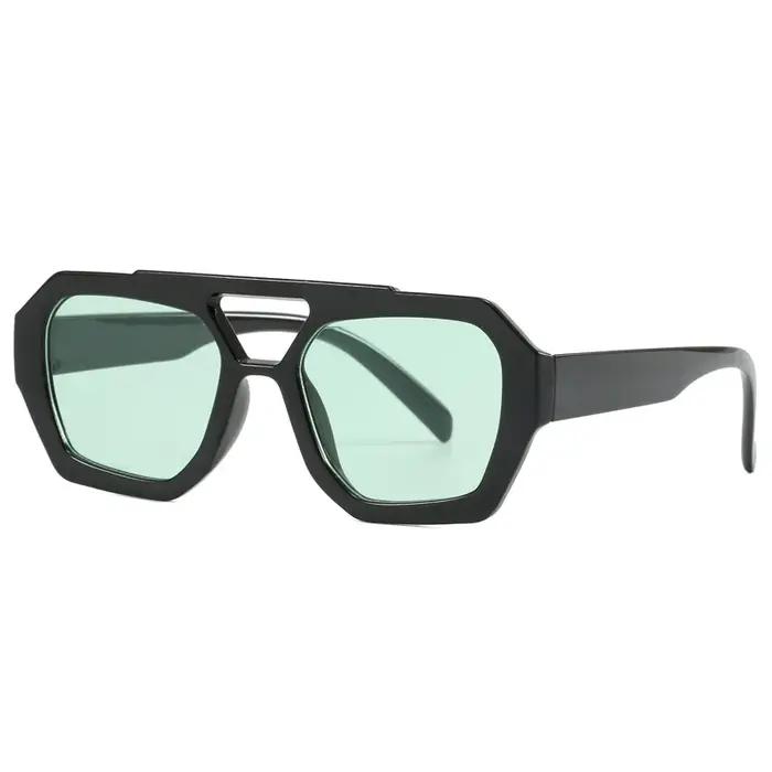 Lunettes anti-lumière design léopard pour femme - Double pont qualité supérieure protection solaire chasse