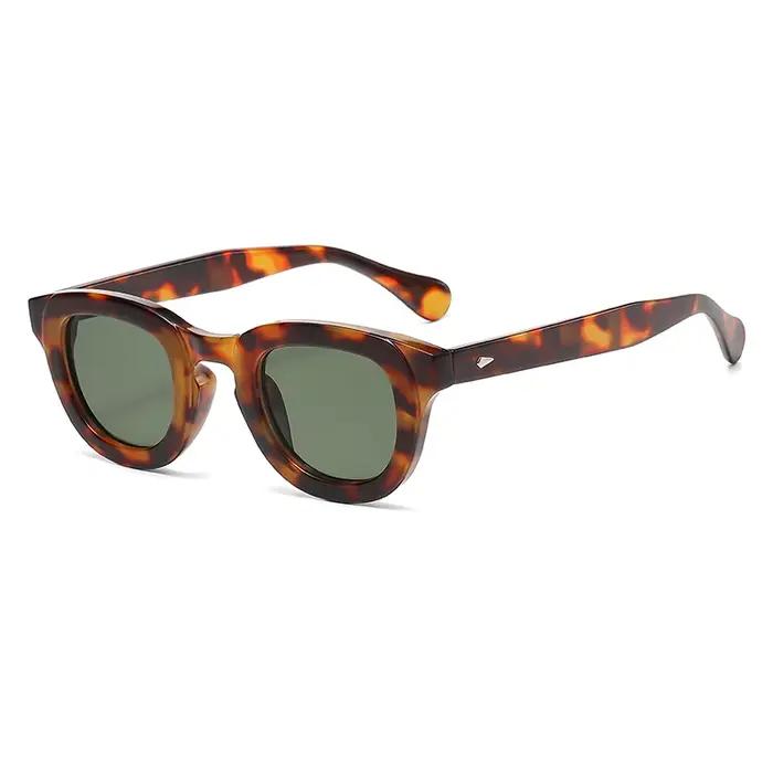 Lunettes de chasse ovales pour femmes 2024 - Cadre épais personnalité - Multi-couleurs protection