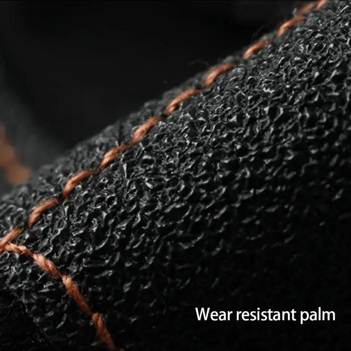 Gants demi-doigt pour hommes, gants de protection d'extérieur F, tenue de sport, résistants à l'usur