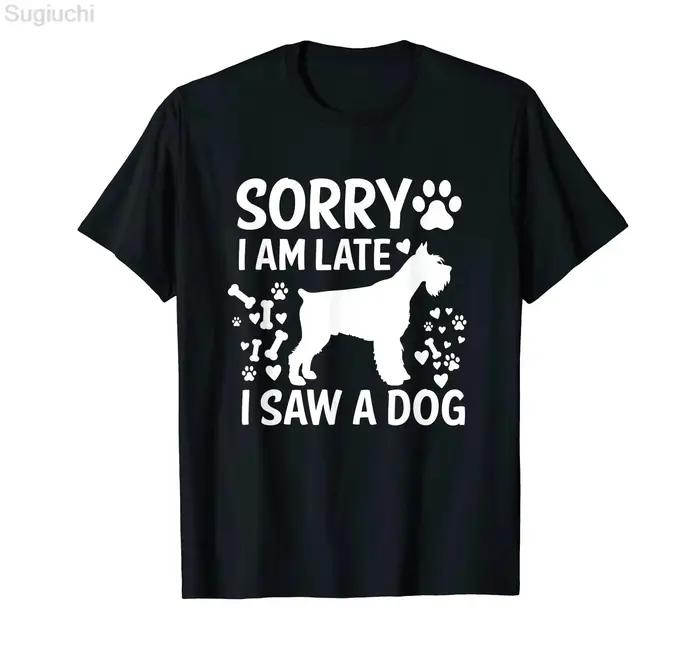 MINIATURE SCHNAUZER le DogFather amoureux des chiens T-Shirt 100% coton hommes femmes unisexe Hip Ho