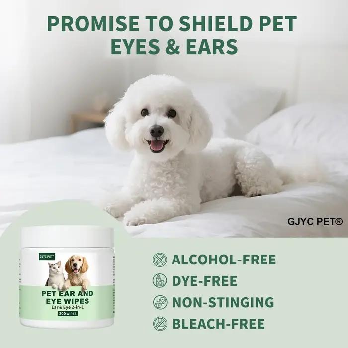 Lingettes pour animaux de compagnie pour chiens et chats