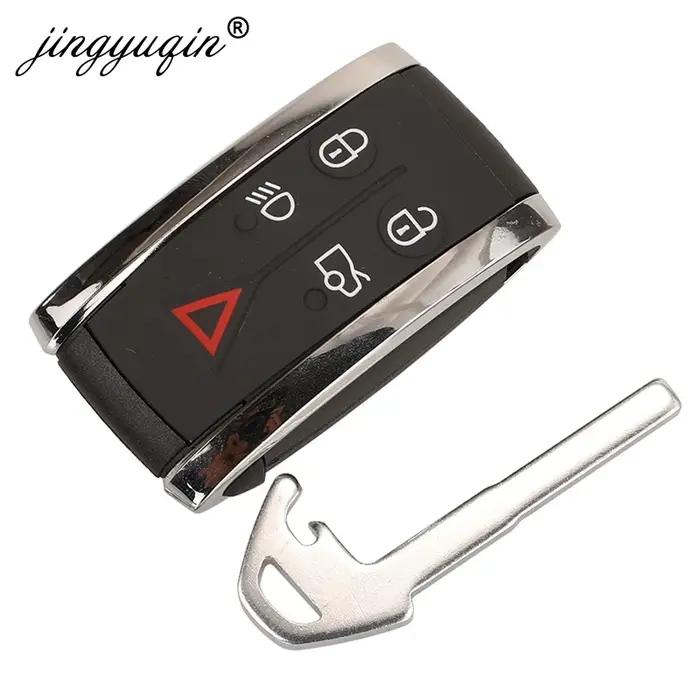 Jingyuqin 315/434Mhz 5WK49243 Clé Remte 5 BTN Fob Pour guitXF XFR XK XKR X-TYPR S-TYPE 2007-2012 ID4