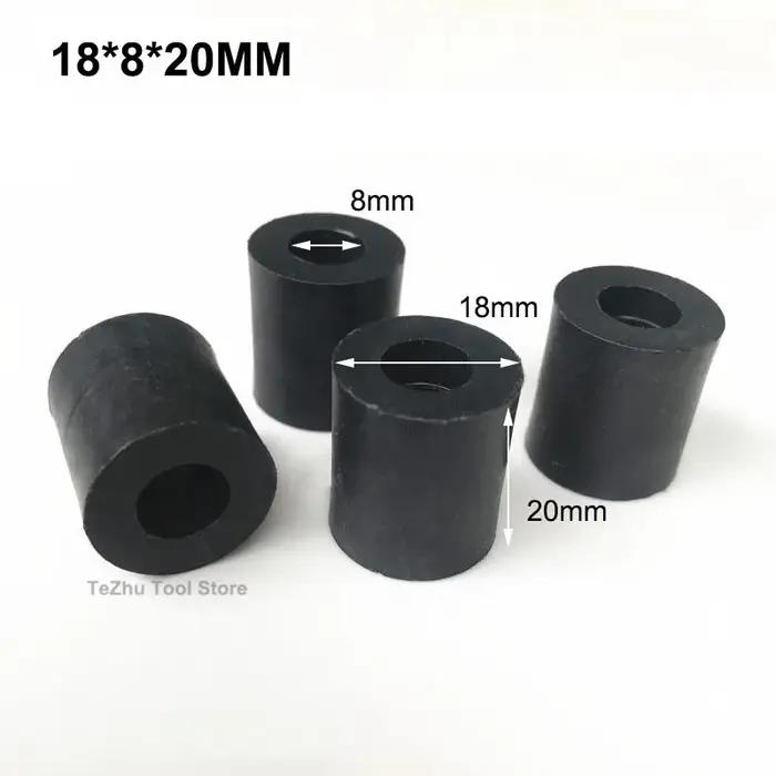 Entretoise en bec de canard, diamètre 16/18/19/22/25mm, alésage 6/8mm, Joint creux, Tube rond, fixat