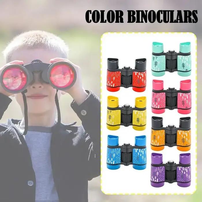 Télescope pliant 4x30mm pour enfants - Apprentissage ludique de l'observation des oiseaux et astronomie