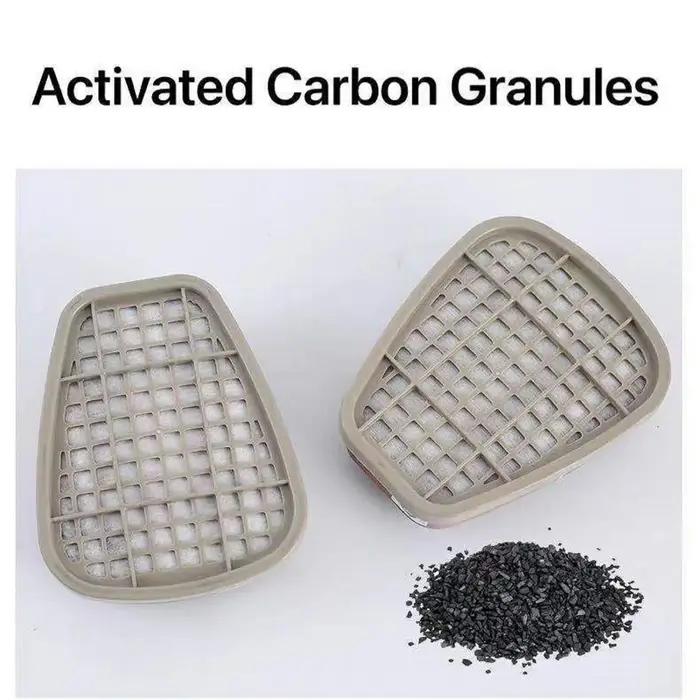 Cartouches de charbon actif 6001 pour masques respirateurs 6100 6200 7501 7502 6502 6800 FF402 protection gaz organique sécurité travail occassions spéciales