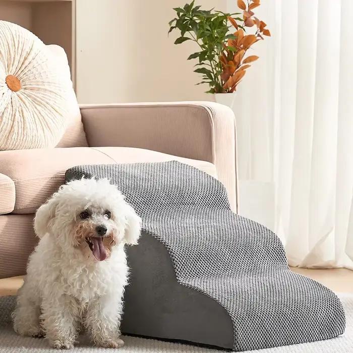 Rampe d'escalier pour chien et chat