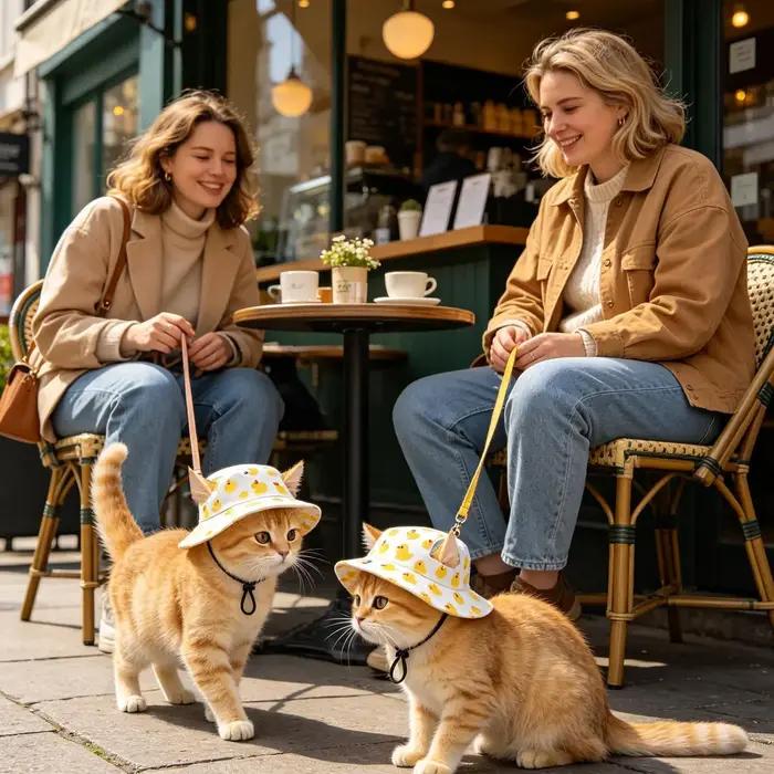 Chapeau pour chien à imprimé mignon
