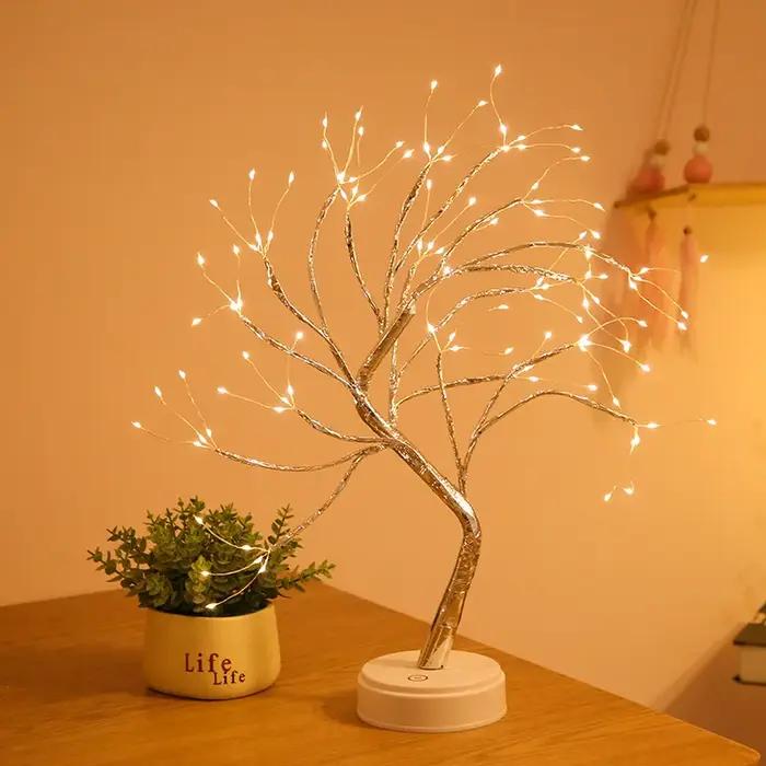 36 LED boule lampe de Table interrupteur arbre de noël fée lumière veilleuses maison bricolage fête