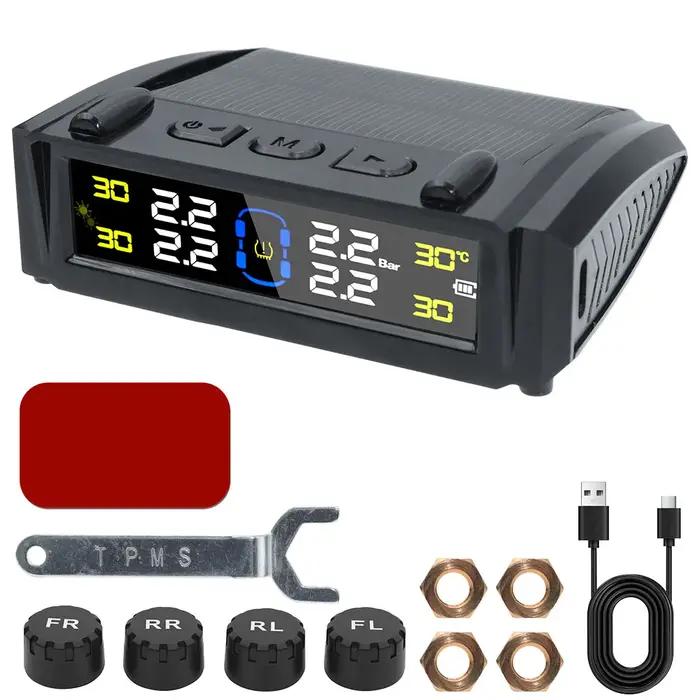 Systèmes d'alarme de sécurité automobile, système de surveillance de la pression des pneus, avertiss
