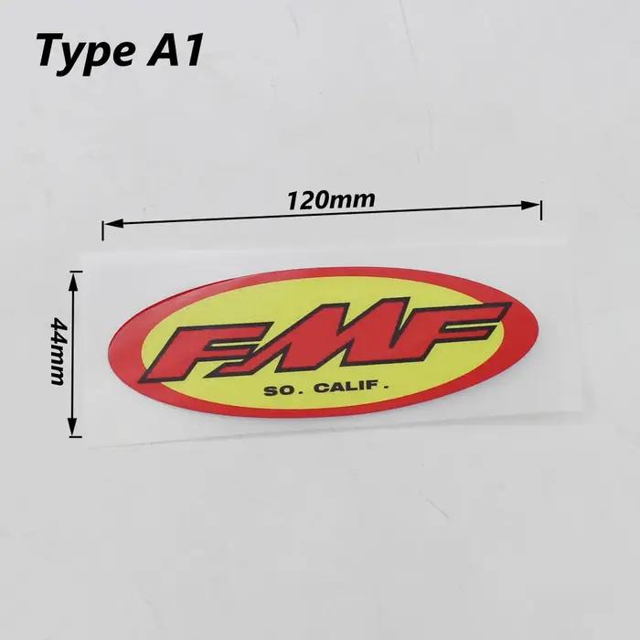 FMF autocollants donc calif PowerCore 2 moto tuyau d'échappement décalcomanies universelles pour mot