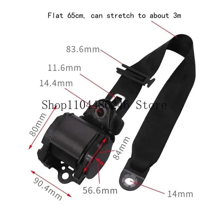 Ceinture de Sécurité pour Siège de Conducteur de Voiture