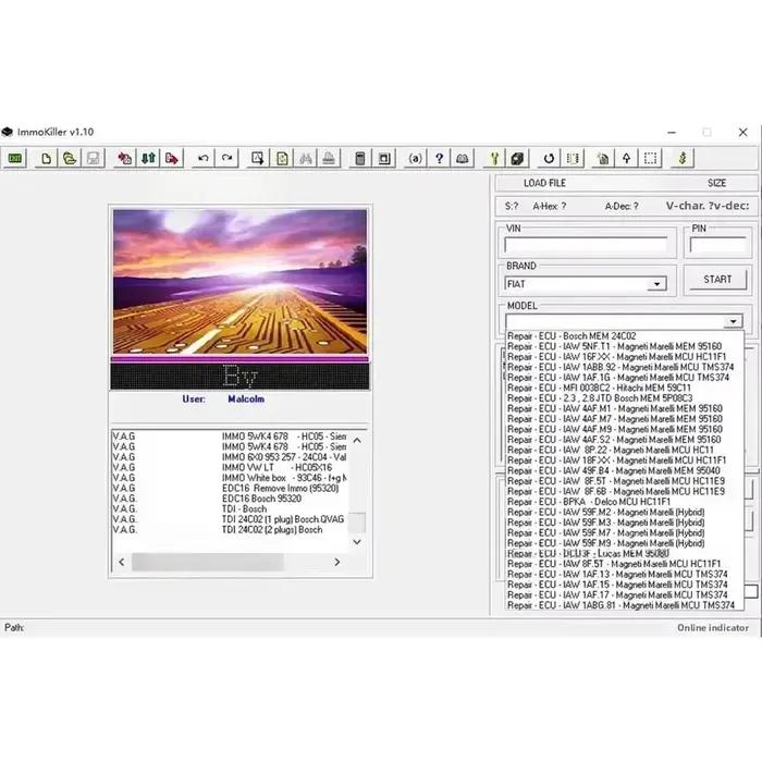 V1.10 Logiciel IMMO off Programmeur ECU Outil de sécurité automobile Nouvelle version 2025 1.1