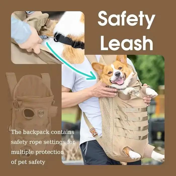 Sac à dos de transport pour chien