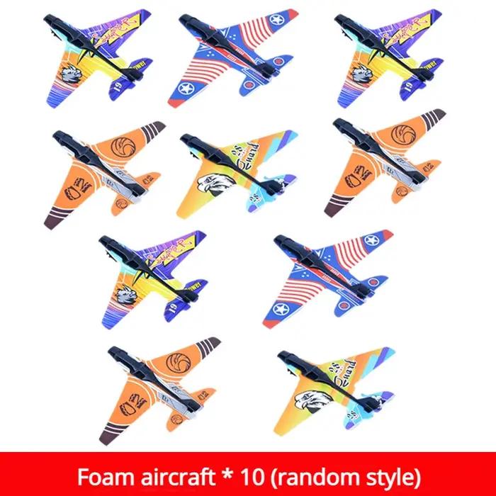 Jouets pour enfants lanceur d'avion avion en mousse amusant