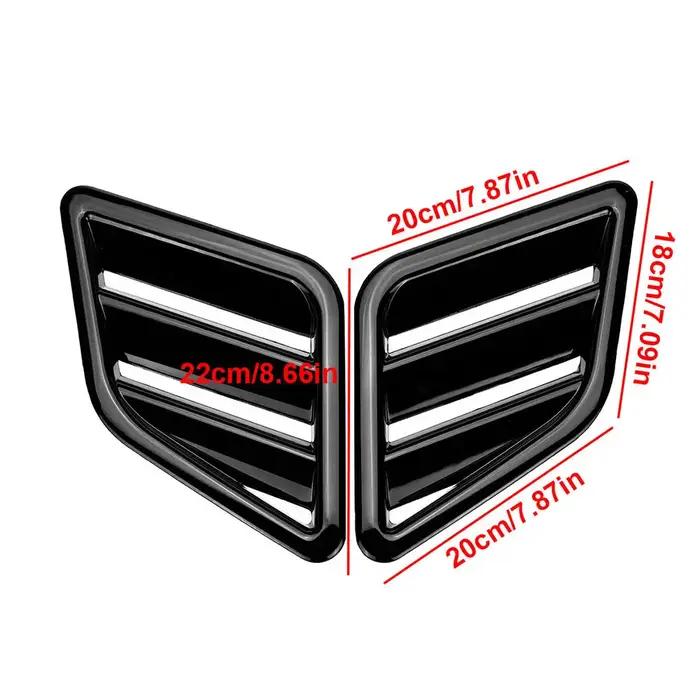 2X ventilation de capot de moteur pour Renault Megane 3 RS Clio MK4 2010-2016 persiennes couvercle d