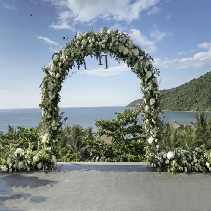 Arches de jardin, supports pour plantes, pour décoration extérieure, mariages, cérémonies, fêtes, pergola