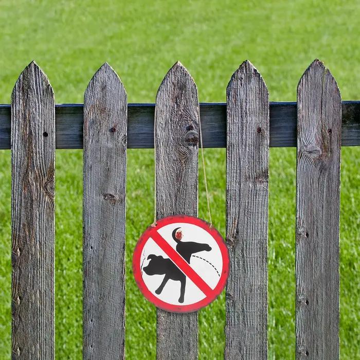 Panneaux de merde de chien