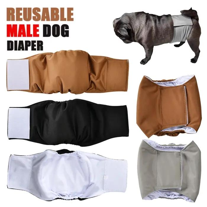 Couche-culotte réutilisable pour chien