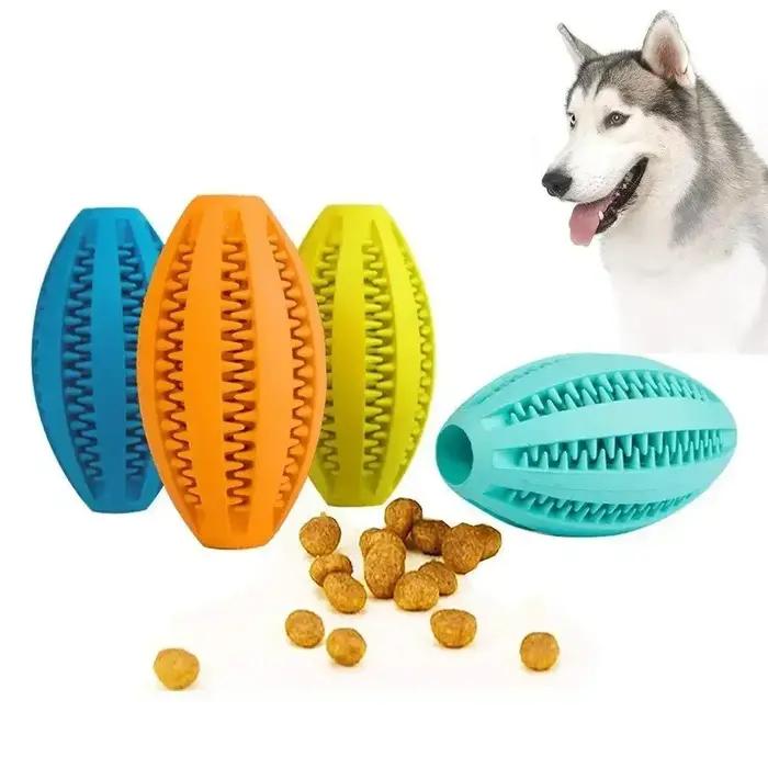 Jouets à mâcher en caoutchouc naturel pour chiens de différentes tailles et couleurs pour la santé bucco-dentaire et le plaisir de jouer