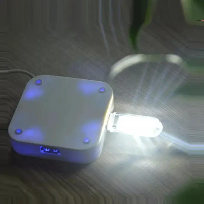 Mini USB LED livre lumière Ultra lumineux lampe de lecture SMD LED ampoule veilleuse pour batterie e
