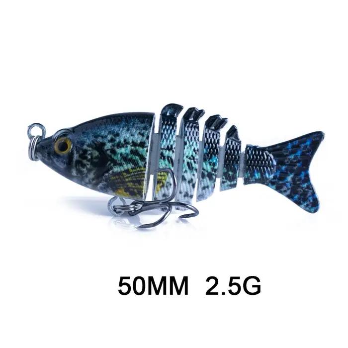 Leurres de pêche articulés multi-joints 5 cm Bionic 2020