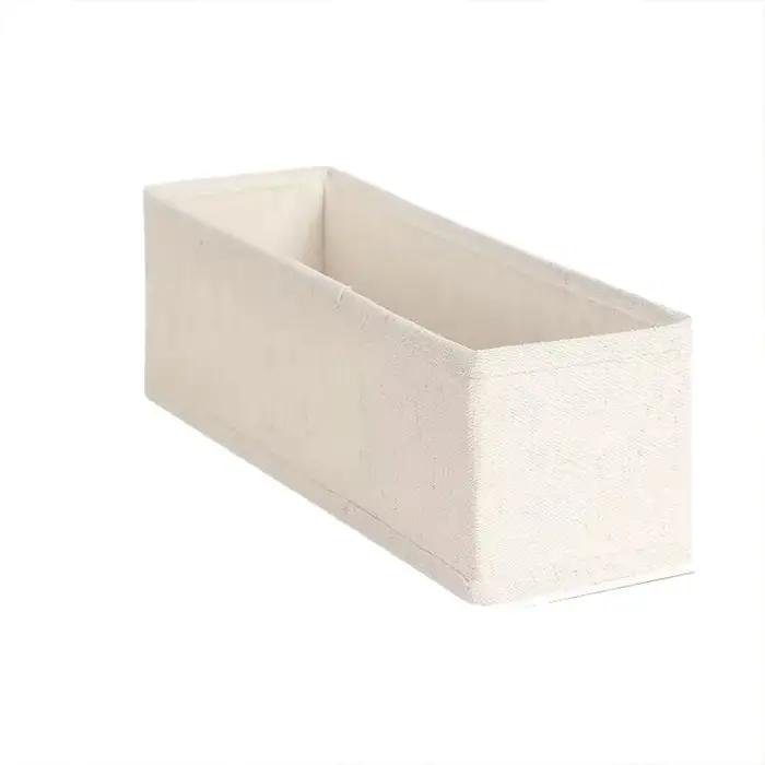 Tiroir organisateur de rangement en tissu beige pour armoire rangement vêtements t-shirts jeans sous-vetements pantalons efficacité organisation durable espace美好生活,这个抽屉整理器为您的衣柜增添了优雅的气息。无论您是想自己整理衣物还是作为特别的礼物赠送,这款高效的整理解决方案都是您的不二之选。
