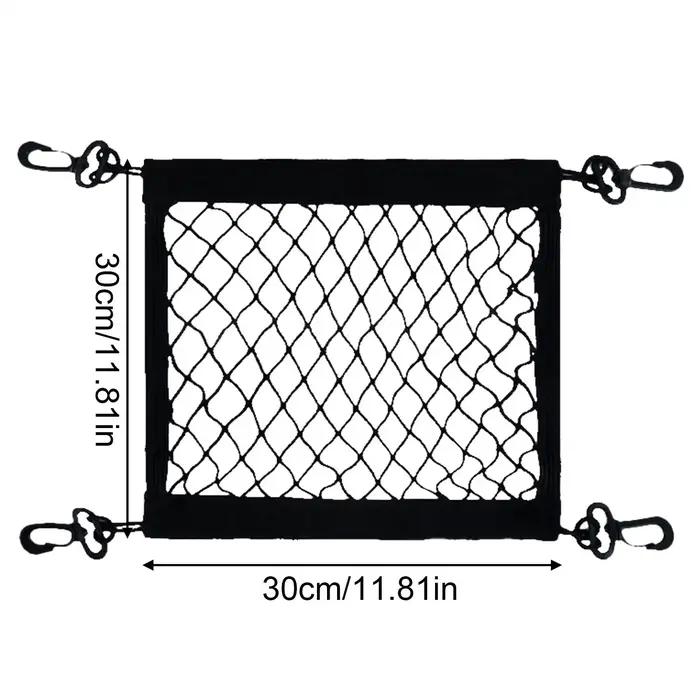 Filet de chargement pour moto filet de rangement à haute élasticité avec 4 crochets pour bagages de moto occasions spéciales voyage quotidien aventure en plein air