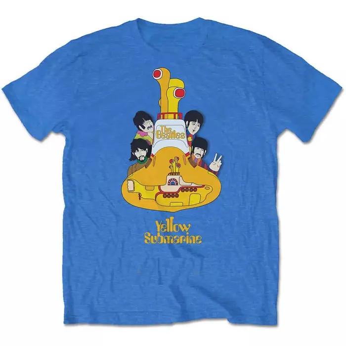 T-shirt classique coton fin logo Beatles pour homme et femme occasions spéciales