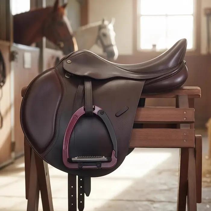 Etriers baslong en couleur pour cavaliers rechercheurs de sécurité et de style lors de sorties équestres