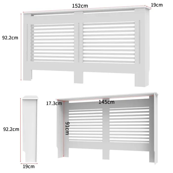 Grande couverture horizontale verticale pour grandes religions, armoire Mdf, étagère à gril, 36.2 po