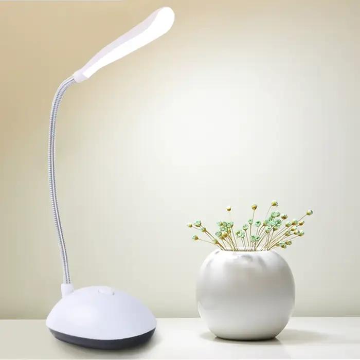 LED lampe de bureau Protection des yeux lampe de lecture AAA alimenté par batterie lampe pliante cré