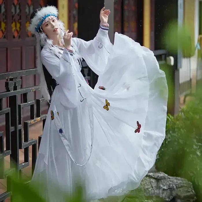 Vêtements traditionnels chinois Hanfu pour femmes, vêtements de jeu de rôle de Style chinois, vêteme