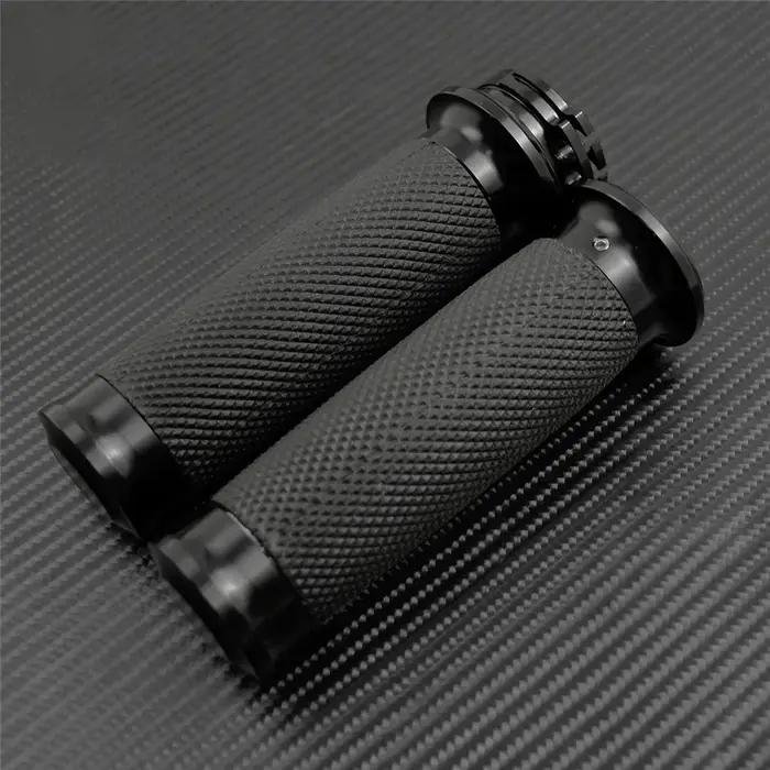 Poignées universelles pour moto, 1 ", 25mm, noires, pour Harley Touring Road King Dyna VRSC Sportste