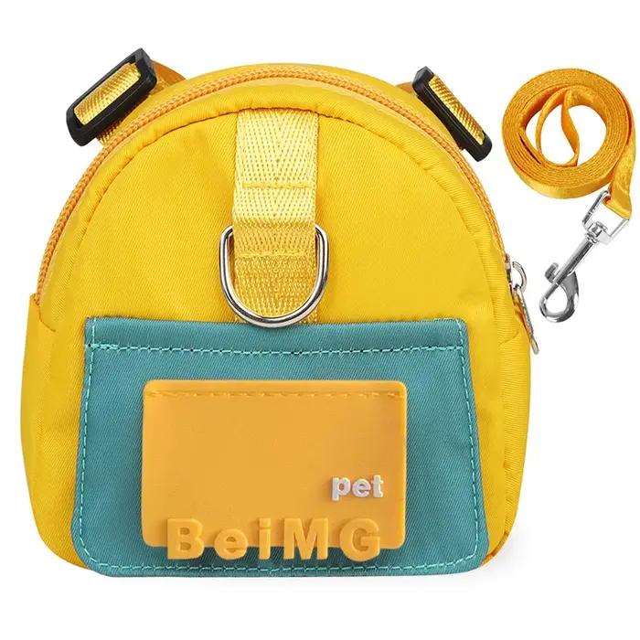 Sac à dos de Traction de voyage pour animaux de compagnie, sac pour chien, jouet de collation, sac p