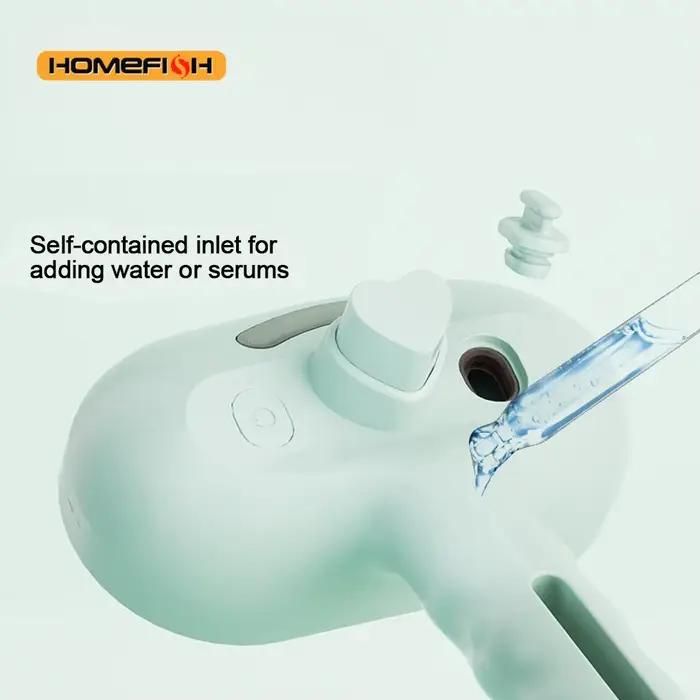 Brosse de toilettage pour chiens à pulvérisation de vapeur