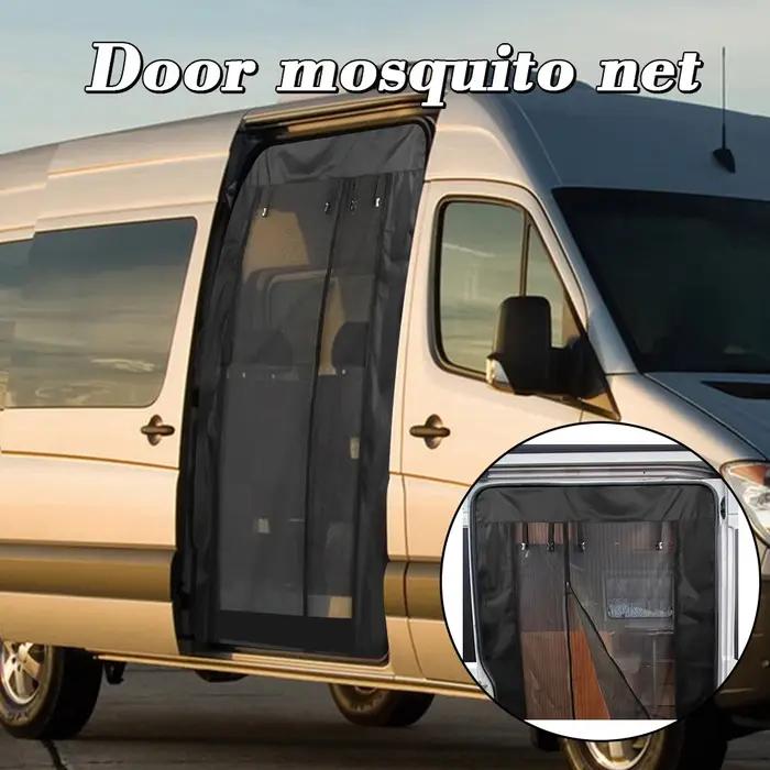 Moustiquaire anti-insectes en fibre synthétique pour Mercedes Benz Sprinter et Ford Transit MK8 Toit haut et moyen protection voyage tranquilité intimité visibilité